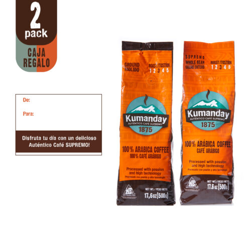 Caja Regalo Kumanday por 2 Bolsas de 500 gr - Imagen 4