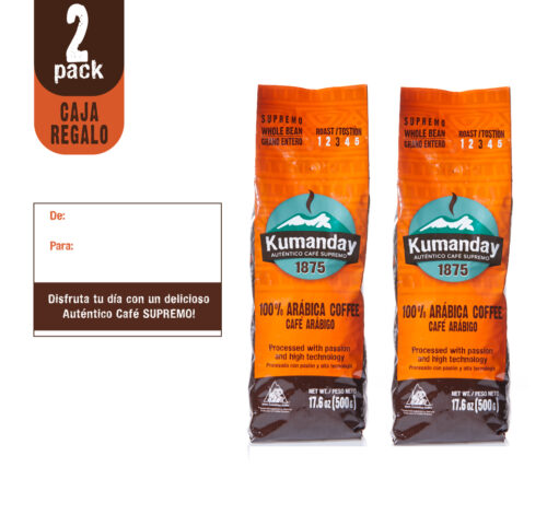 Caja Regalo Kumanday por 2 Bolsas de 500 gr - Imagen 2