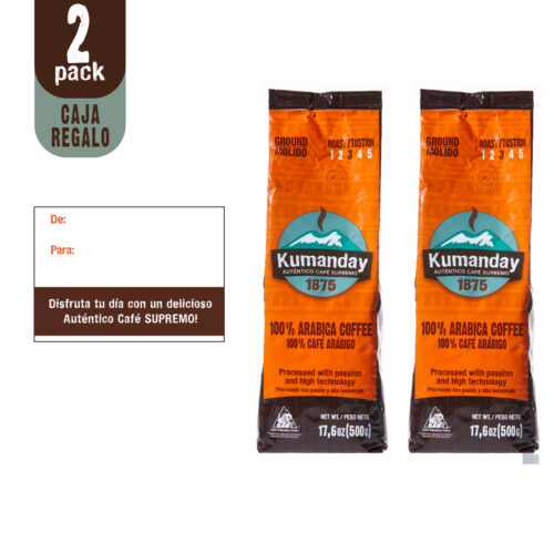 Caja Regalo Kumanday por 2 Bolsas de 500 gr - Imagen 3